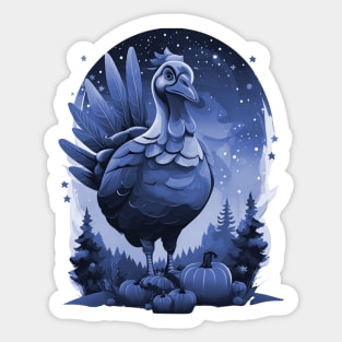 Thanksgiving turkey Sticker